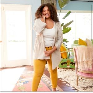 Donni Ribbed Sweater Coat Kamino